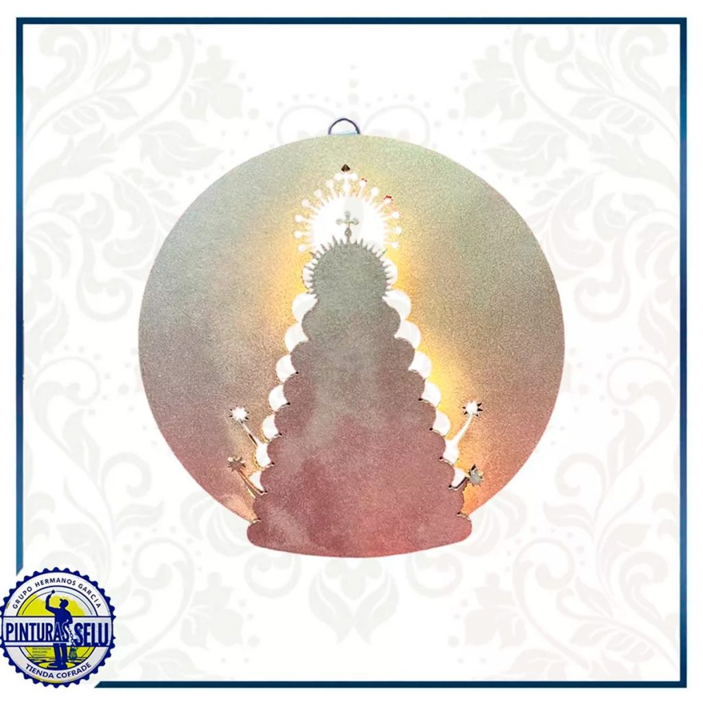 Lampara led Virgen del Rocío
