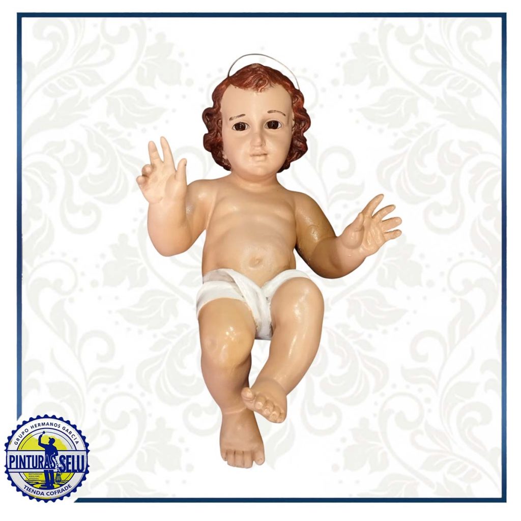 ✨ Restauración de un Niño Jesús: De una pieza dañada a una obra renovada