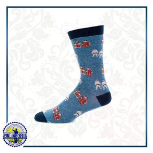 Calcetines Cofrades con Costaleros y Penitentes