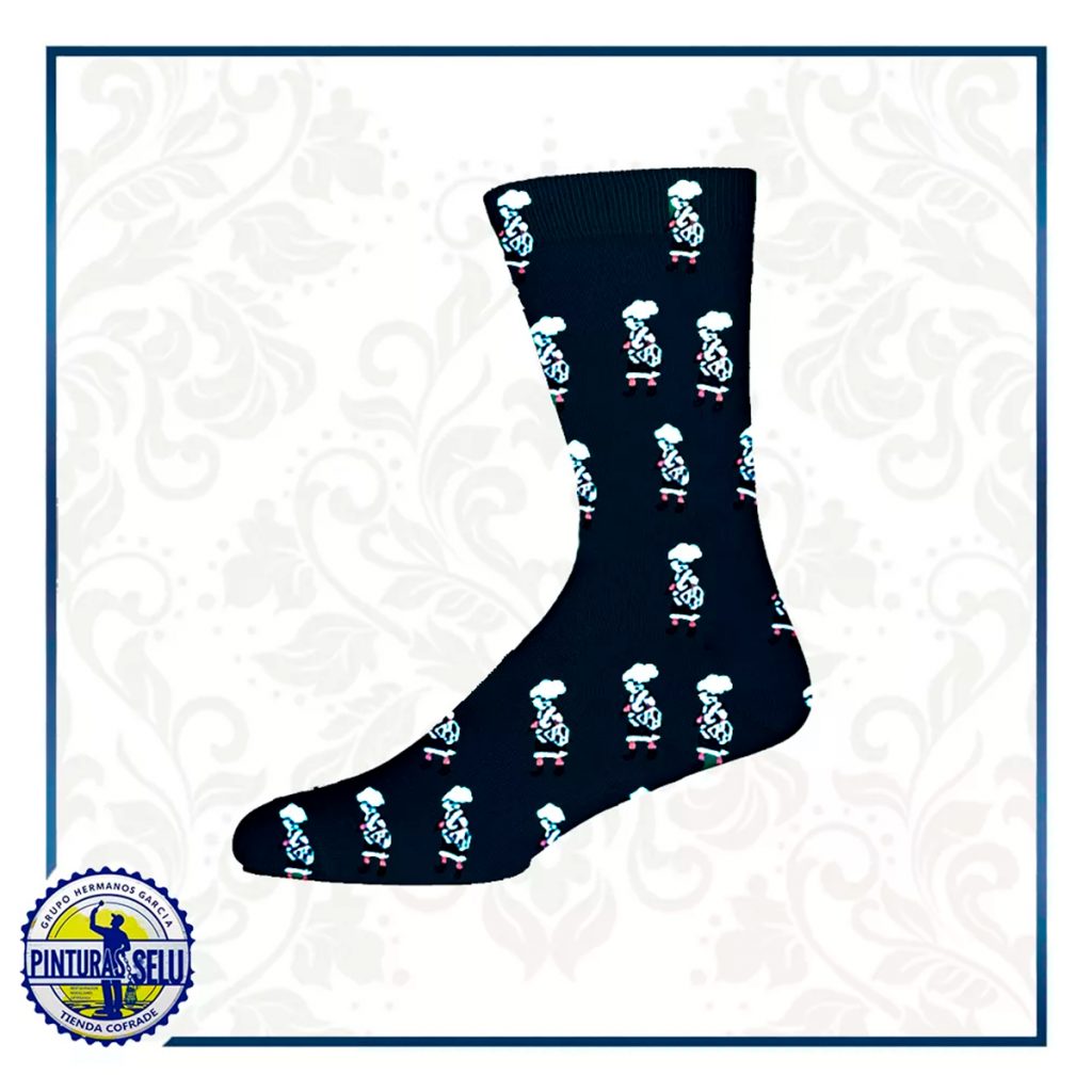 Calcetines cofrades de los Armaos de la Macarena Azul Marino
