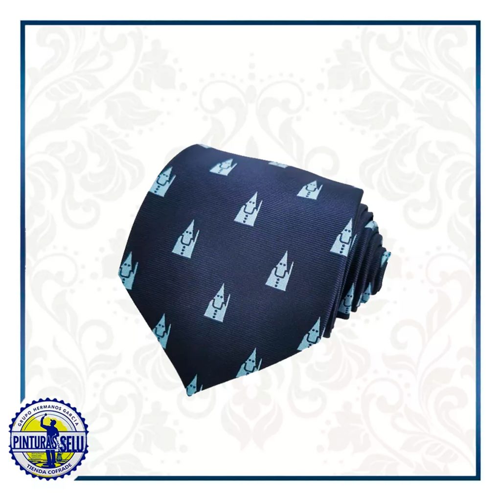 Corbata Cofrade de Nazarenos Azul Marino