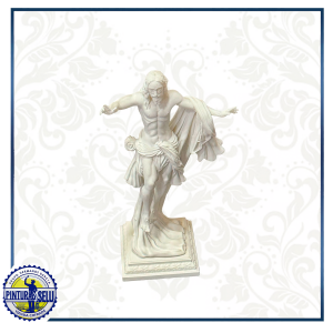 Asombroso Cristo Resucitado en Resina