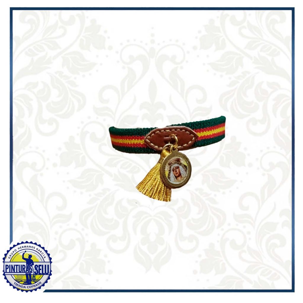 Pulsera Cofrade de Acero con Bandera