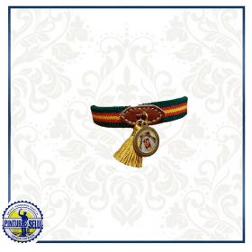 Pulsera Cofrade de Acero con Bandera