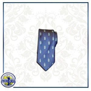Corbata Azul Marino Nazarenos Bicolor