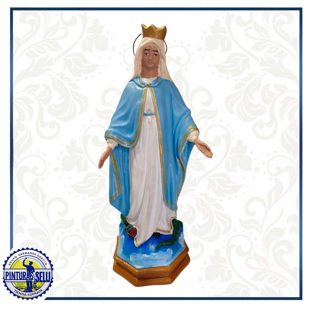 Figura Cofrade La Milagrosa 25 cm