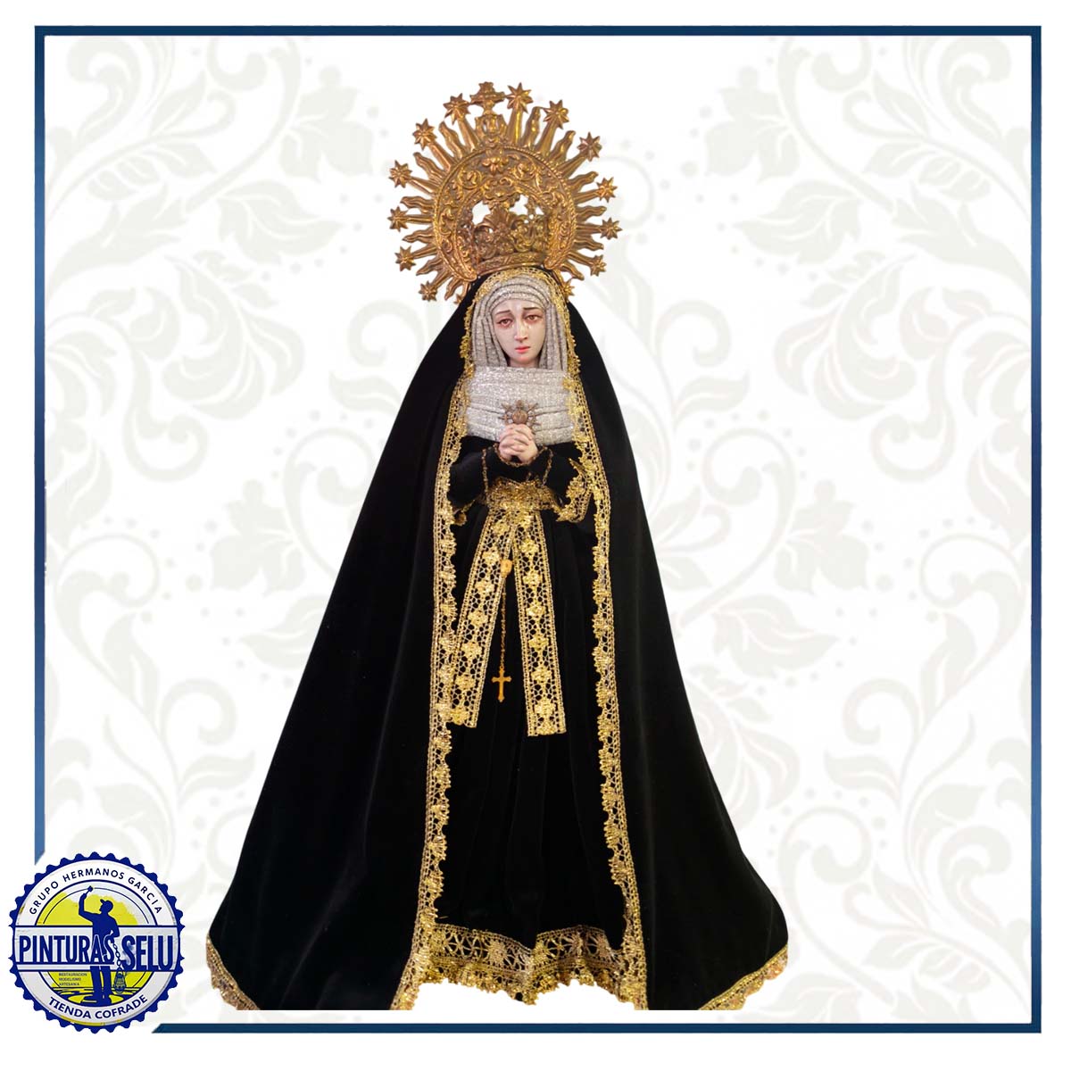 Imagen Virgen de la Soledad Sanlucar de barrameda