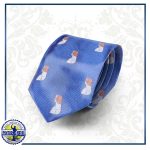 Corbata azul costaleros
