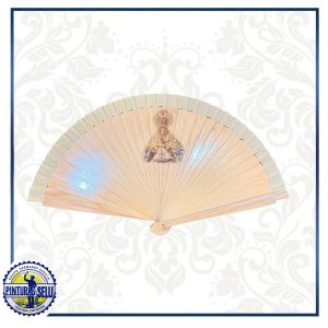 Abanico cofrade Virgen del Rocío