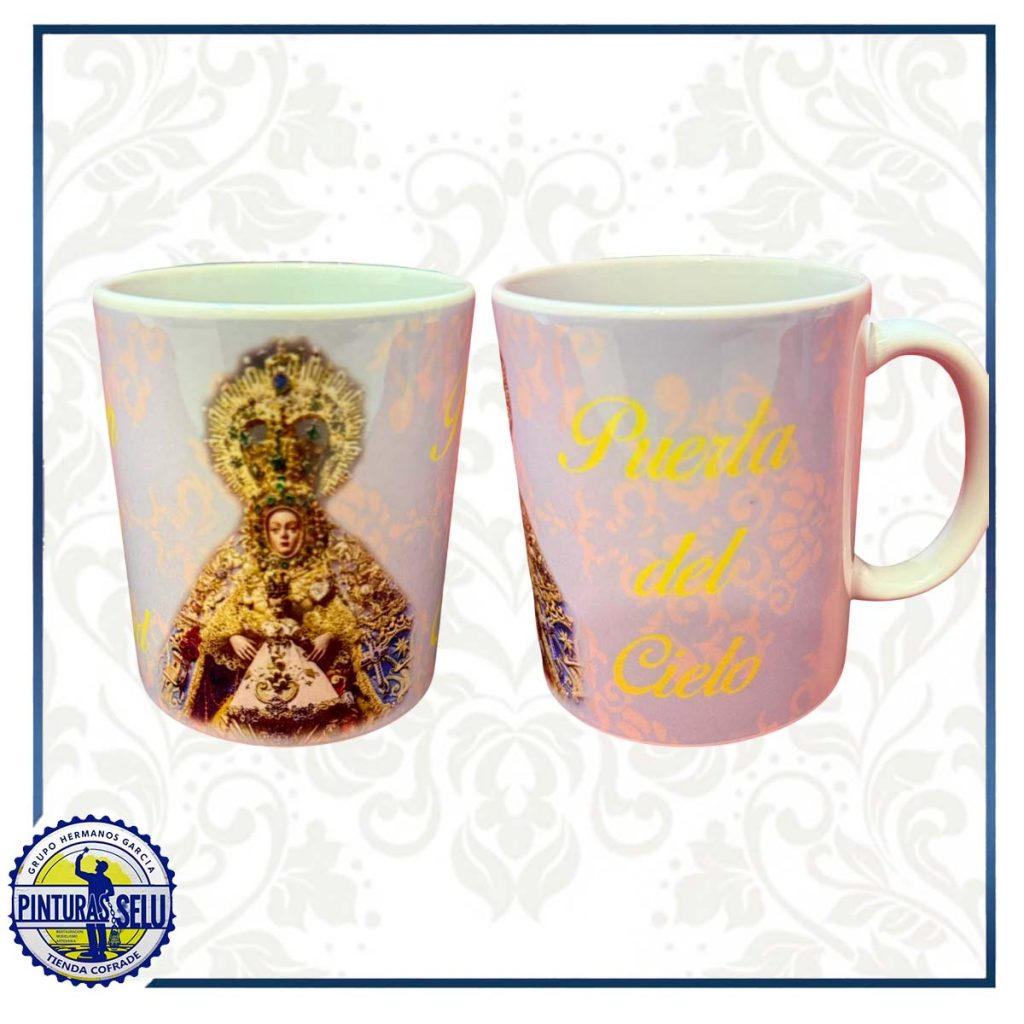 Taza Virgen del Rocío “Reina del Cielo”