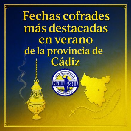 Las fechas cofrades en Verano de la provincia de Cádiz