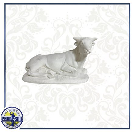 Buey para Belén – Figura artesanal para portal navideño