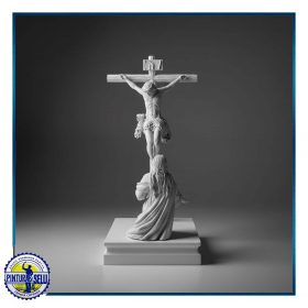 Cristo Crucificado con la Virgen de la Hiniesta