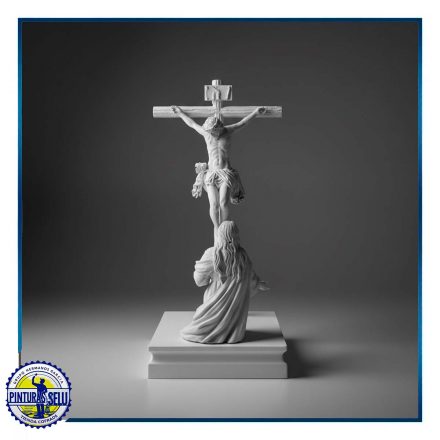 Cristo Crucificado con la Virgen de la Hiniesta