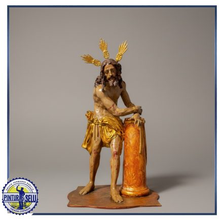Cristo de la Cigarrera – Figura cofrade artesanal para tu altar o colección