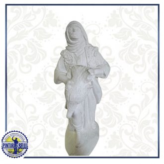 Hebreo de rodillas para Belén – Figura artesanal para portal navideño