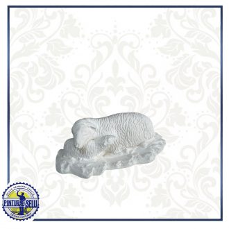 Pareja de ovejas para Belén – Figuras artesanales para portal navideño