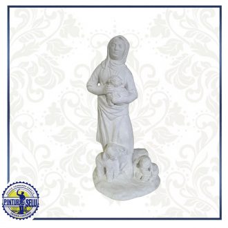 Pastora para Belén – Figura artesanal para portal navideño