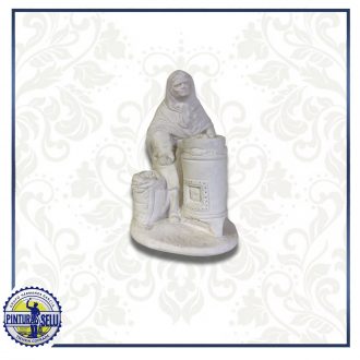 Castañera para Belén – Figura artesanal para portal navideño
