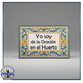 iman cofrade oracion en el huerto