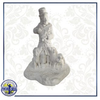 Músico para Belén – Figura artesanal para portal navideño