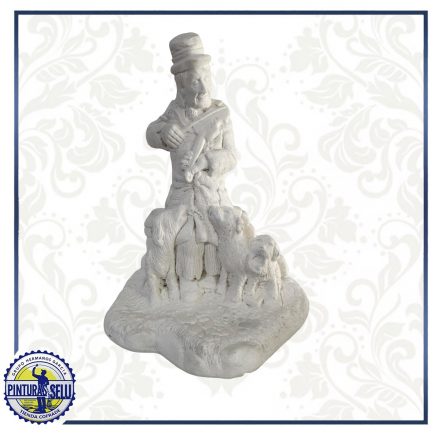 Músico para Belén – Figura artesanal para portal navideño