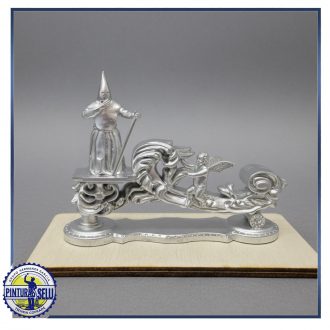 Llamador cofrade 12 cms plateado