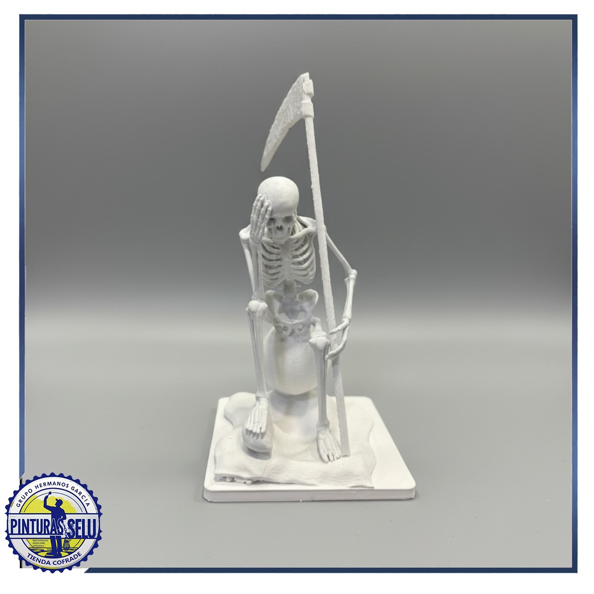 Figura Canina de 12 cm, color Blanco Figura Canina de 12 cm, color Blanco