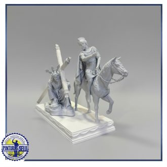 Misterio de Triana con caballo de 12 cm