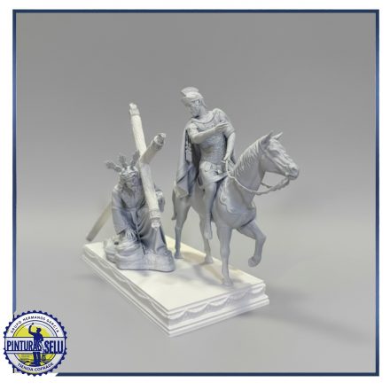 Misterio de Triana con caballo de 12 cm
