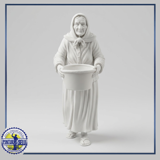 Figura de Vieja para Belén 20 cm