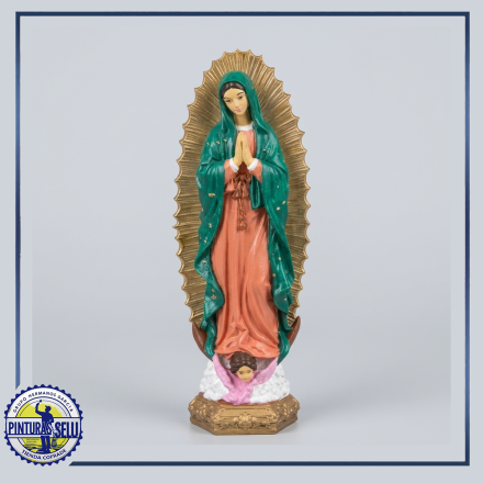 Virgen de Guadalupe de 15 cm